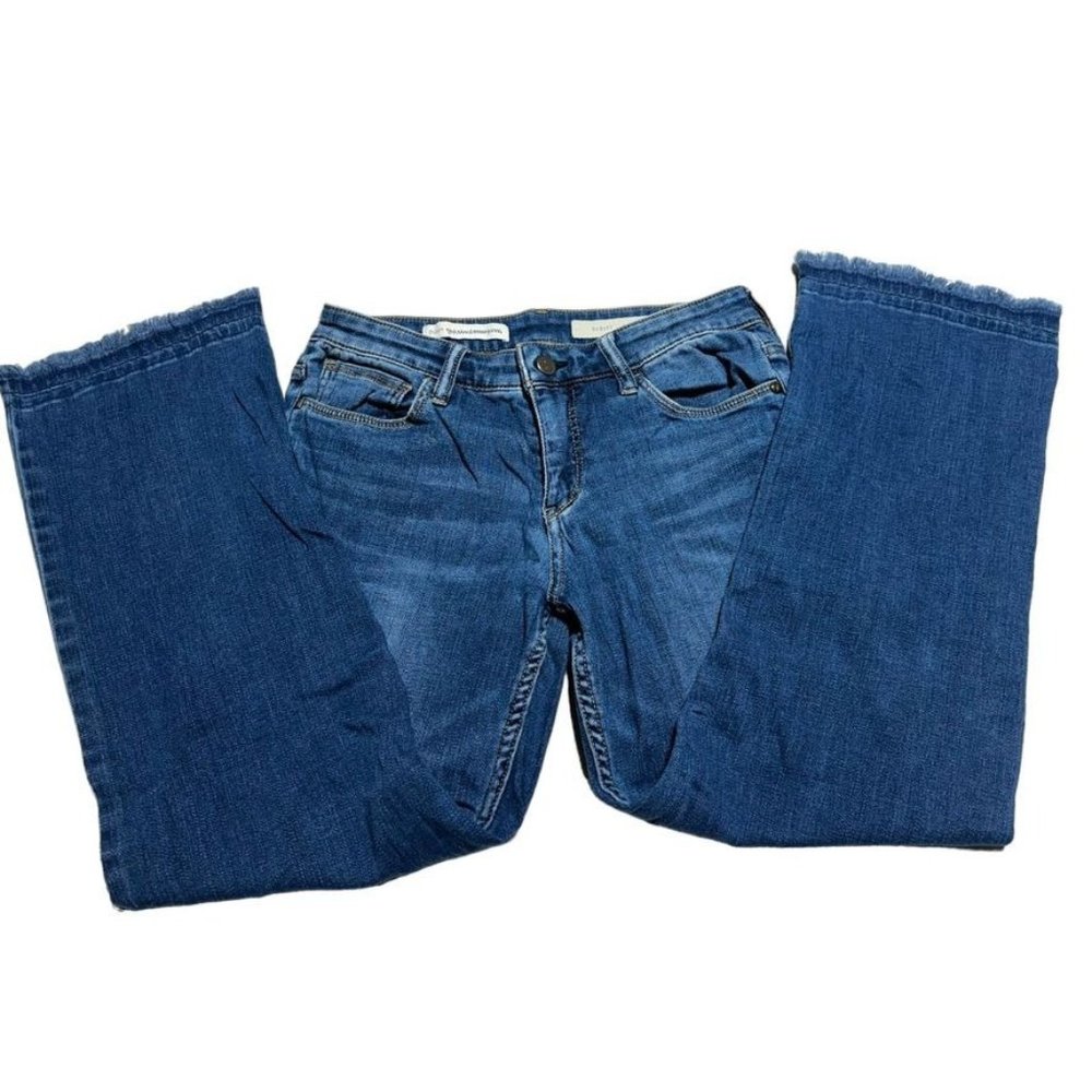 Pilcro Script High Rise Flare Jeans Waist 27